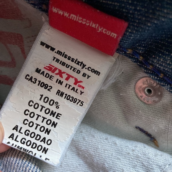 Y2K Miss Sixty Low Rise Jeans - Picture 8 of 8